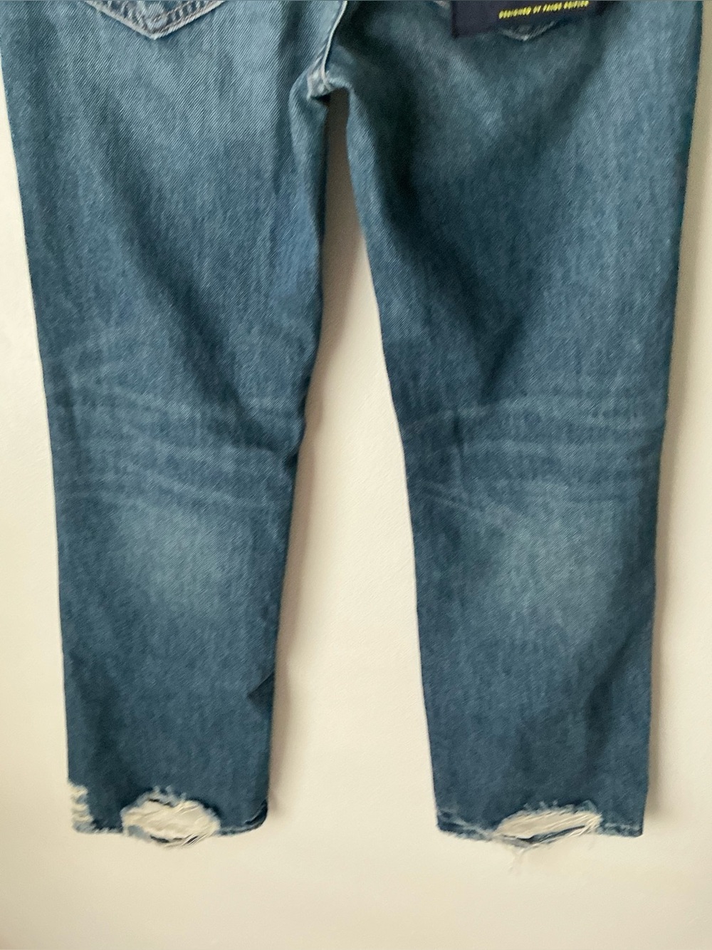 NWT MOTHER SUPERIOR Jeans Lil’ Mother Lil’ Reifler After Midnight Blue Size 25 - Picture 7 of 14
